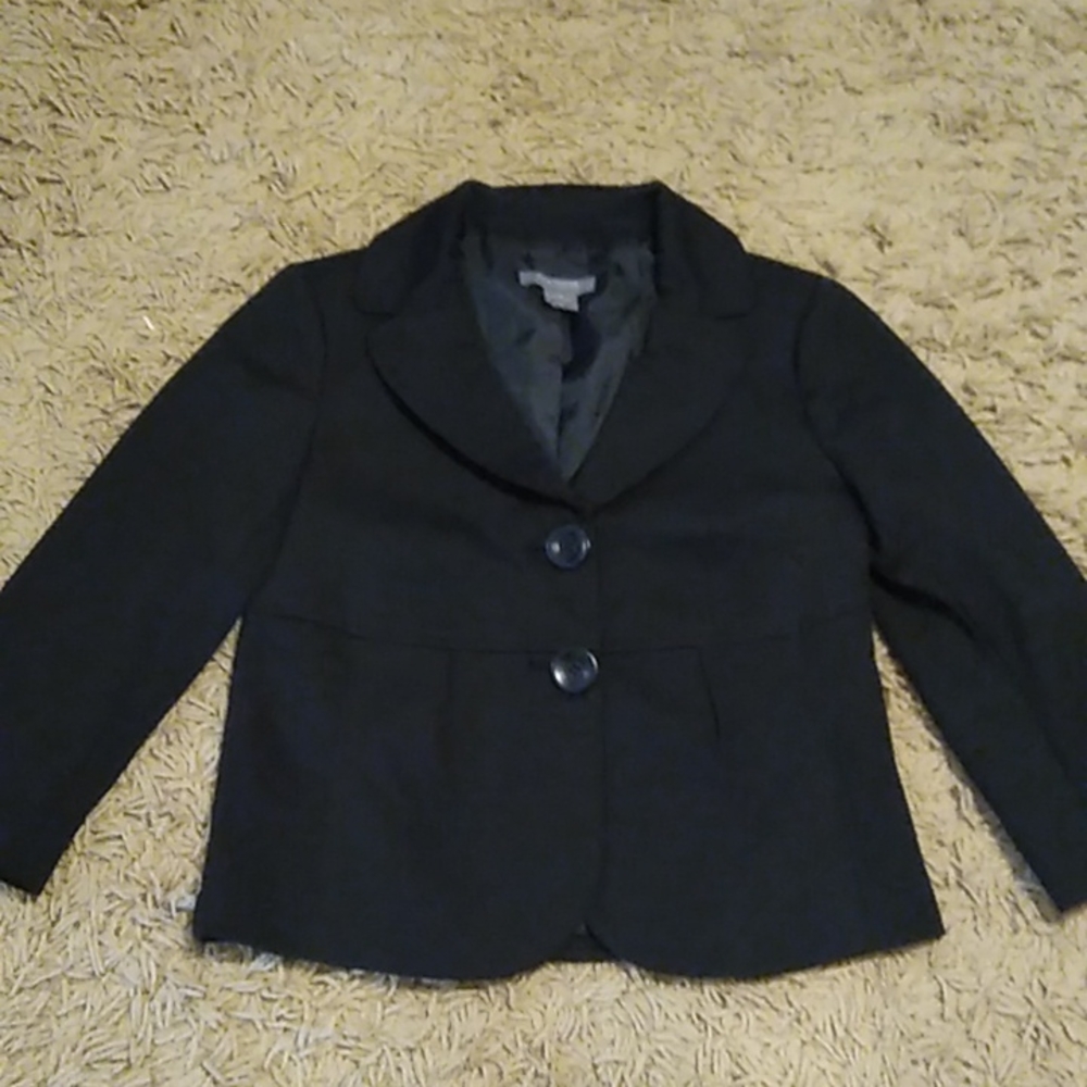 Black Ann Taylor Blazer (0P)